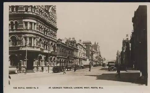 Australien. Perth. W.A. St. Georges Terrace.