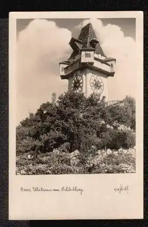 Graz. Uhrturm am Schlossberg