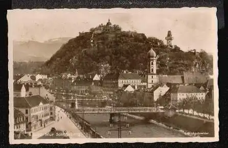 Graz. Mur Schlossberg