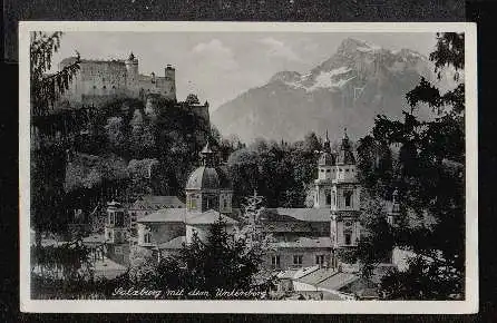 Salzburg mit dem Untersberg