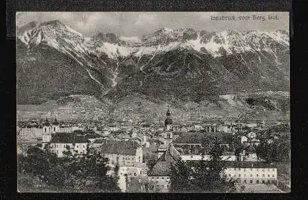 Innsbruck vom Berg Isel