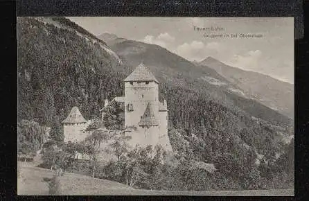 Tauernbahn. Groppenstein bei Obervellach