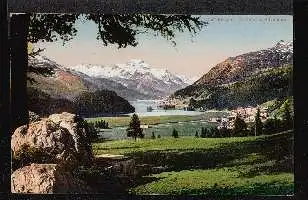 Ober Engadin. Campfer u. Silvaplana