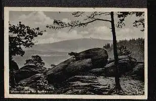 Westernklippe mit Brocken.