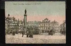 LILLE. Grand&#039; Place. La Deesse et la Grrand Garde