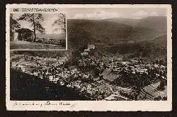 Schwarzburg. Thür Wald. Das Trippsteinhäuschen