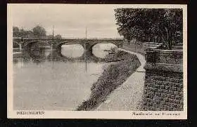 Diedenhofen. Moselbrücke und Promenade