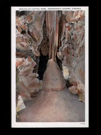 USA. Virginia. The Capitol Dome. Shenandoah Caverns.