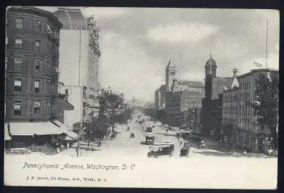 USA. Washington D.C. Pennsylvannia Avenue.