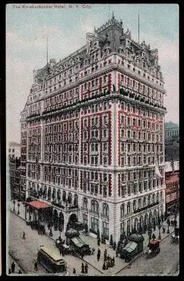 USA. New York City. The Knickerbocser Hotel.