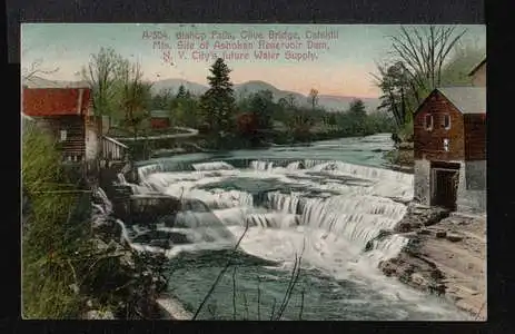 USA. Catskill. Bishop Falls. Olive Bridge. N.Y.