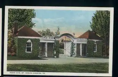 USA. Mt.Vernon Mansion. VA. Texas Gate.