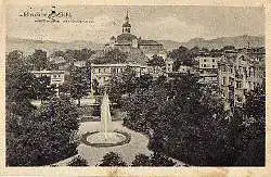 Hirschberg. Wilhelmsplatz mit Gnadenkirche