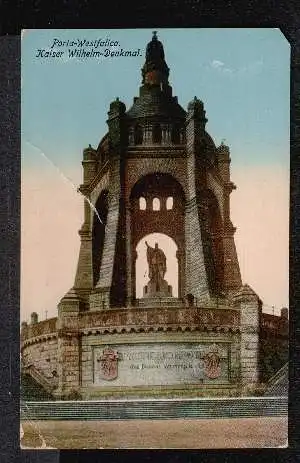 Porta Westfalica. Kaiser Wilhelm Denkmal