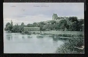 Lychen. Panorama mit Stadtsee