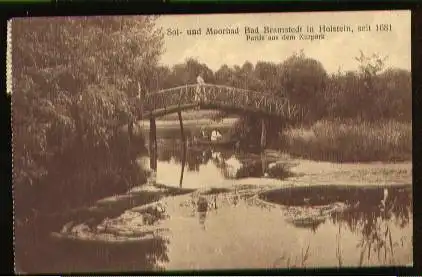 Bad Bramstedt. Partie aus dem Kurpark