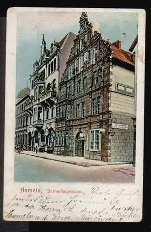 Hameln. Rattenfängerhaus