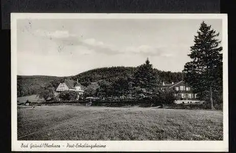 Bad Grund. Oberharz. Posterholungsheime