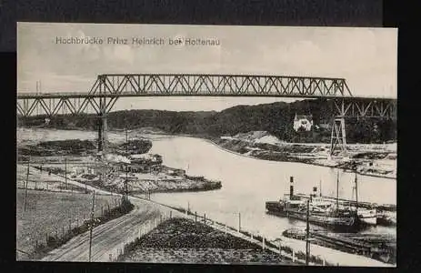 Kiel. Hochbrücke Prinz Heinrich bei Holtenau