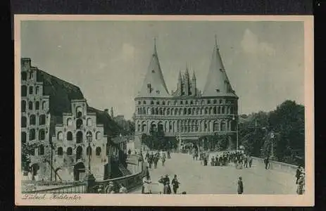 Lübeck. Holstentor