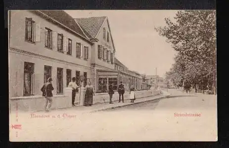 Niendorf. an der Ostsee. Strandstrasse