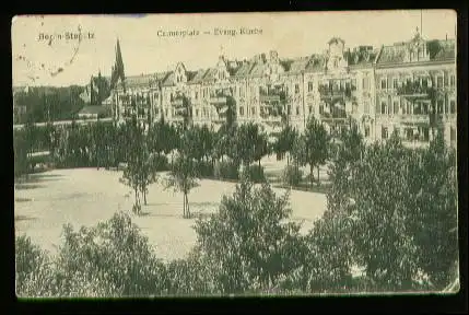 Berlin. Steglitz. Carmerplatz Evang. Kirche