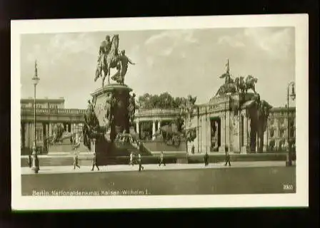 Berlin. Nationaldenkmal Kaiser Wilhelm I