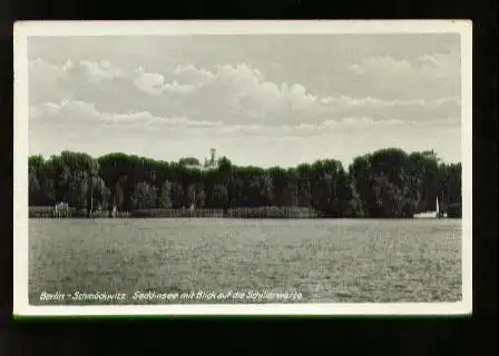 Berlin. Schmöckwitz. Seddinsee mit Blick auf die Schillerwarte