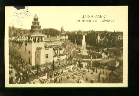 Berlin. Luna Park Terrassen am Halensee