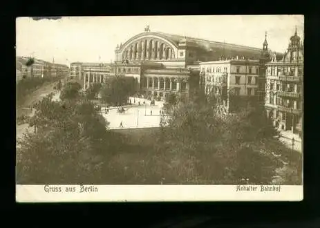 Berlin. Anhalter Bahnhof