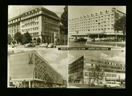 Berlin. Berlin Hauptstadt der DDR Unter den Linden
