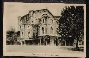 Bayreuth. Festspieleshaus. Saitenansicht