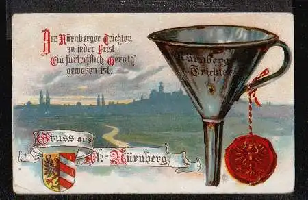 Nürnberg. Gruss aus Alt Nürnberg