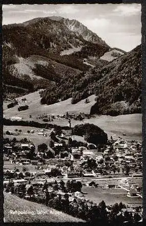 Ruhpolding. gegen Hochfelln