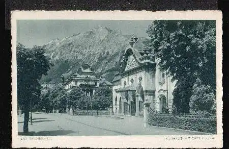 Bad Reichenhall. Kurhaus mit Cafe Flora