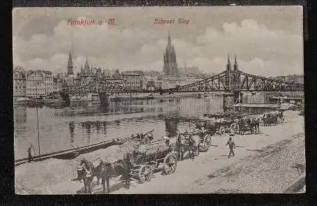 Frankfurt. Eiserner Steg