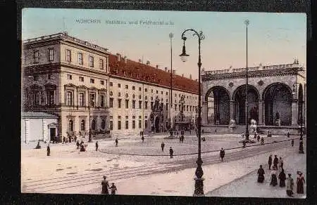 München. Residenz und Feldherrnhalle