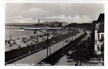 0 Warnemünde. Bismarck Promenade