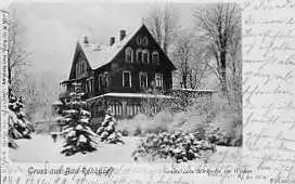 Bad Rehburg. Sanatorium Michaelis im Winter.