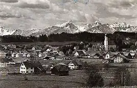 Lechbruck mit Gehrenspitze. Allgäu