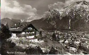 0 Mittenwald. Pension Sonneneck