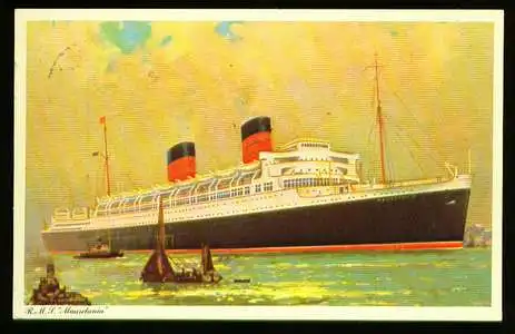 x00068; R.M.S. Mauretania.