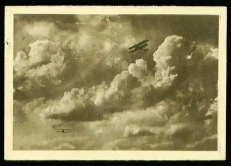 x00136; Unsere Luftflotte im Weltkrieg Auf einem flandrischen Marineflugpl.1933/34.