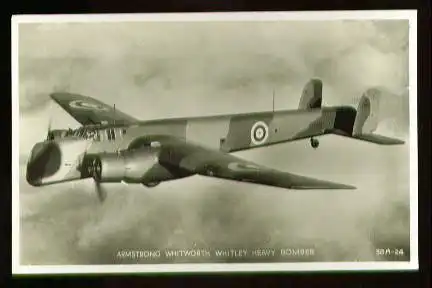 x00369; Armstrong Whitworth Whitley Heavy Bomber.38A24.