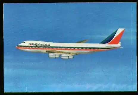 x00858; Philippine Air Lines. Boeinig 747.