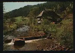 x01478; Schwarzwald. Bauernhaus.