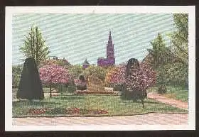 x02077; Strasbourg. Place de la Republique avec vue sur la Cathedrale.