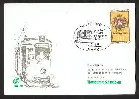 x02146; Hamburg. Straßenbahn. Nordposta 78. Keine AK.