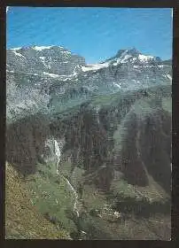 x02293; Klausenpass. Stäubifall und Äsch mit Claridenstock und Scheerhorn.