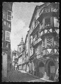 x02430; Kolmar. Die Schödelgasse.